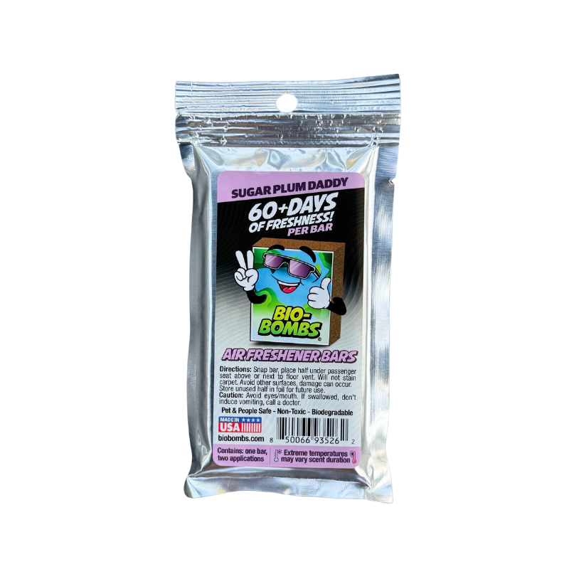 BIO BOMBS THE BEST CAR AIR FRESHENER - BIO-FRESH BAR
