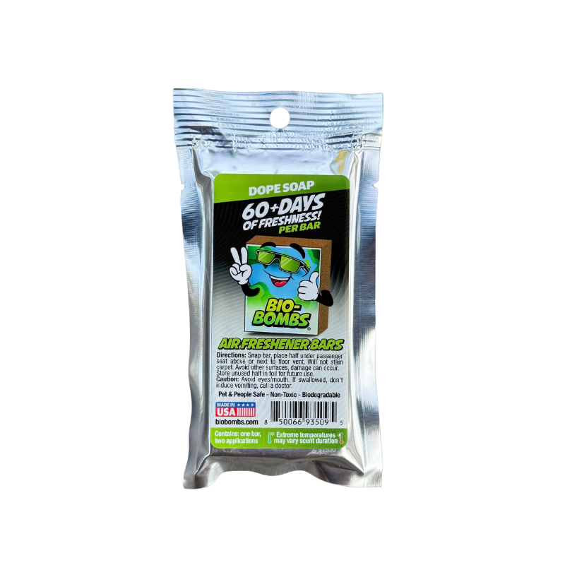 BIO BOMBS THE BEST CAR AIR FRESHENER - BIO-FRESH BAR