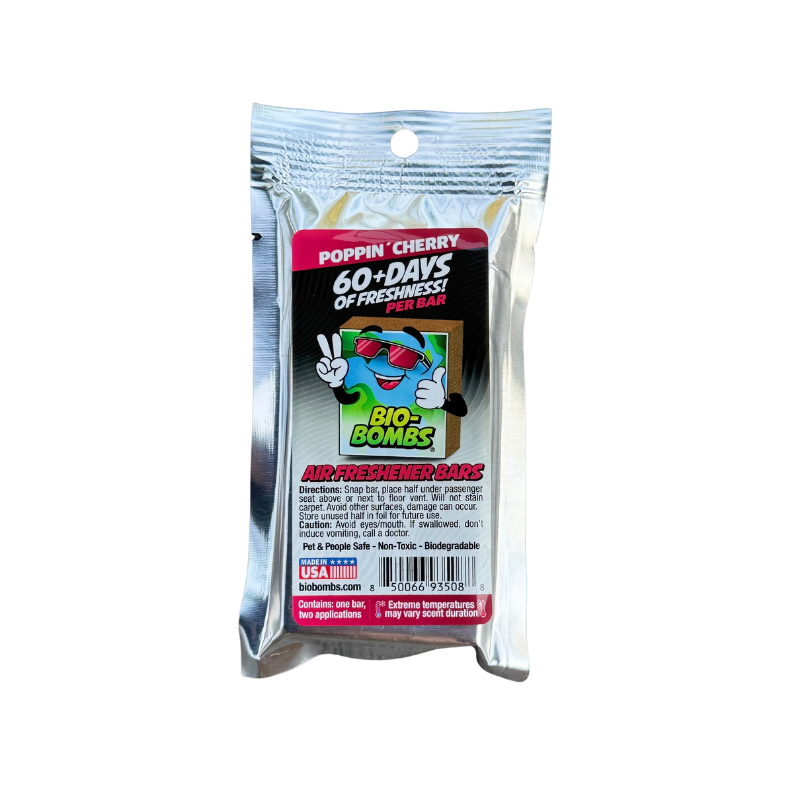 BIO BOMBS THE BEST CAR AIR FRESHENER - BIO-FRESH BAR