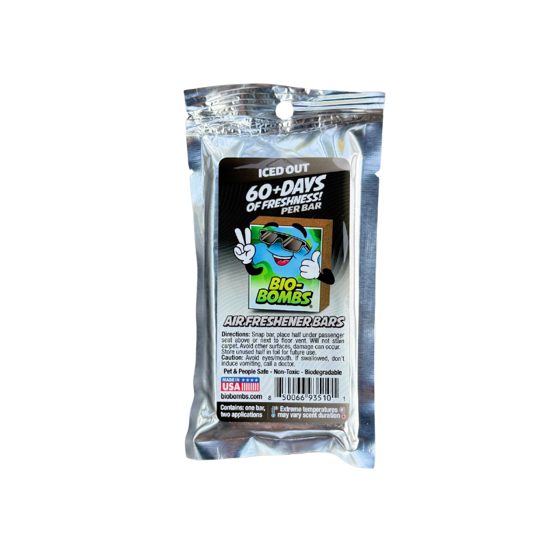 BIO BOMBS THE BEST CAR AIR FRESHENER - BIO-FRESH BAR
