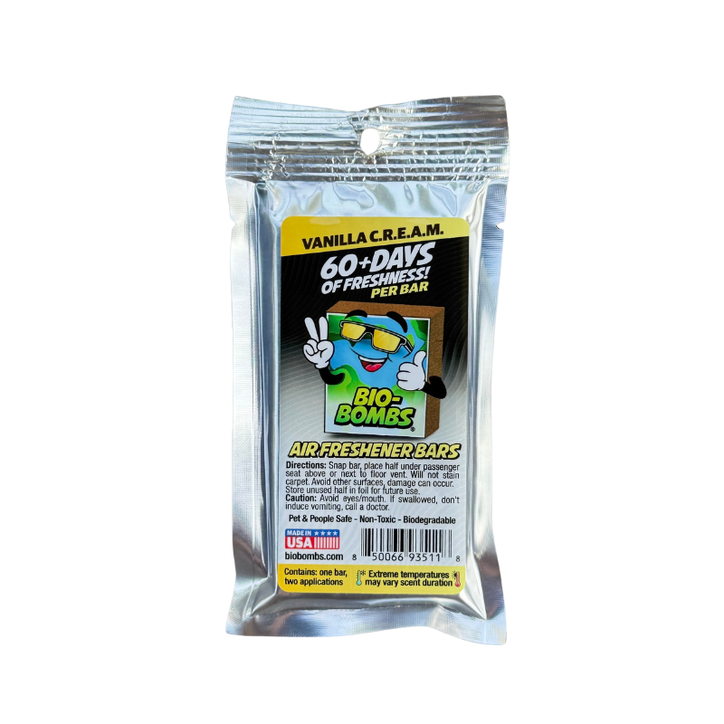 BIO BOMBS THE BEST CAR AIR FRESHENER - BIO-FRESH BAR