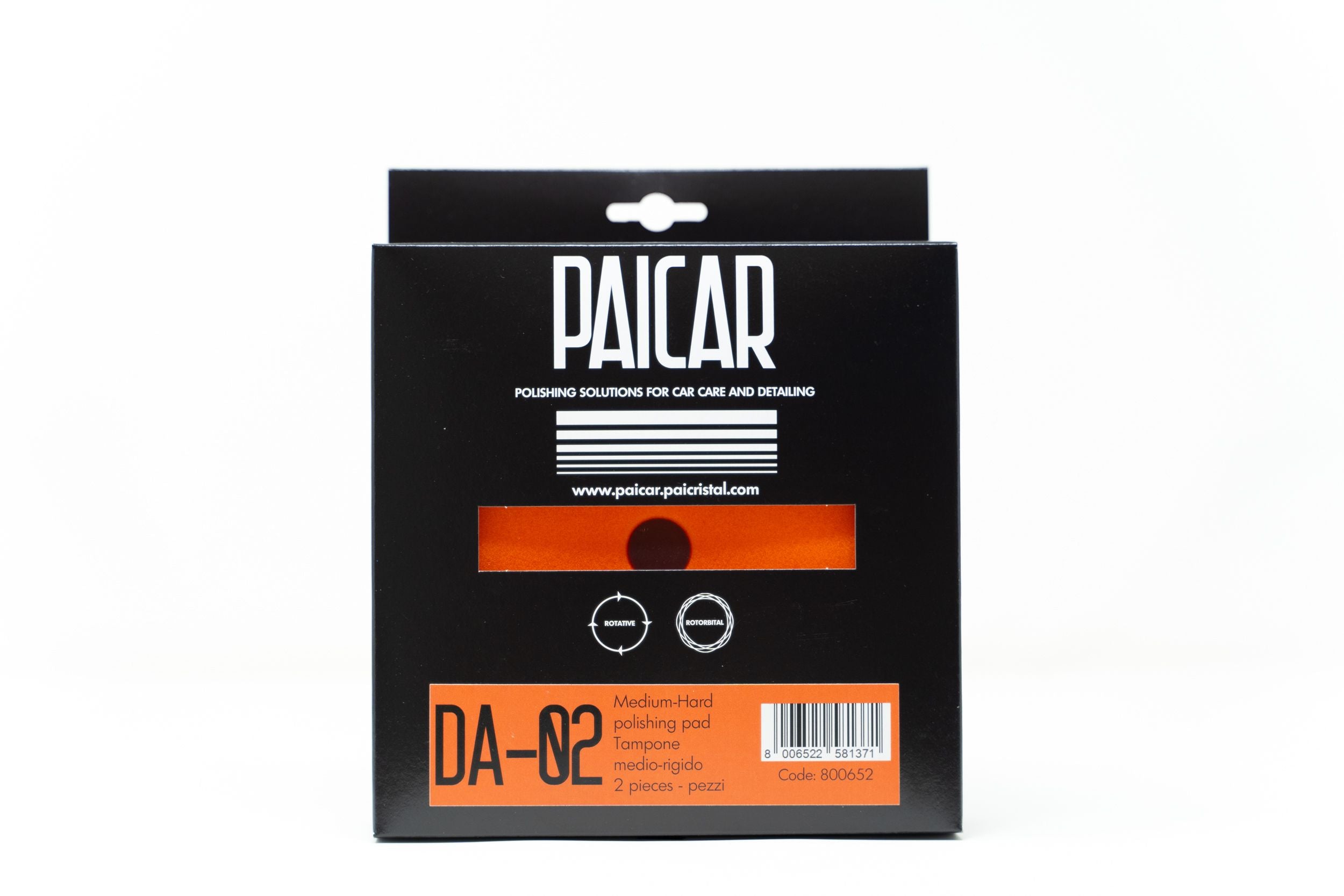 PAICAR DA 02 MEDIUM ORANGE FOAM (2PK)