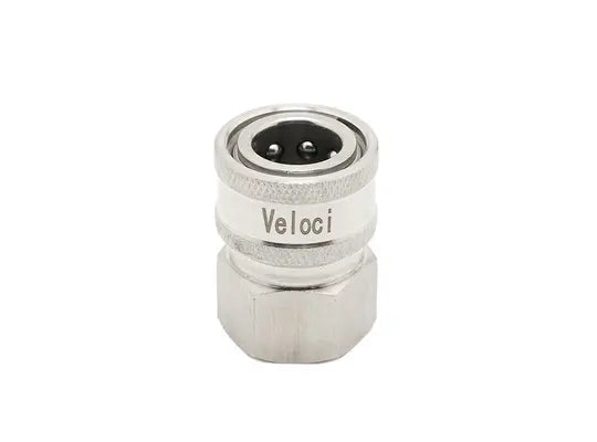 STAINLESS STEEL QC COUPLER 3/8'' FPT