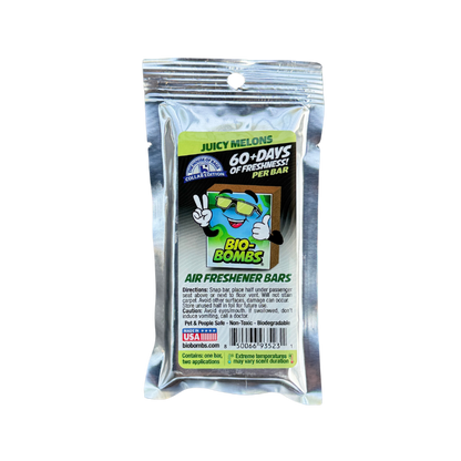 BIO BOMBS THE BEST CAR AIR FRESHENER - BIO-FRESH BAR