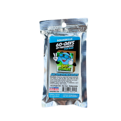 BIO BOMBS THE BEST CAR AIR FRESHENER - BIO-FRESH BAR