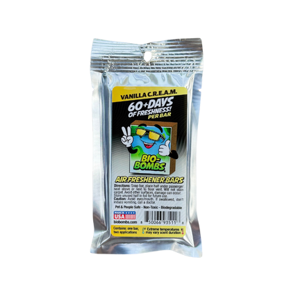 BIO BOMBS THE BEST CAR AIR FRESHENER - BIO-FRESH BAR
