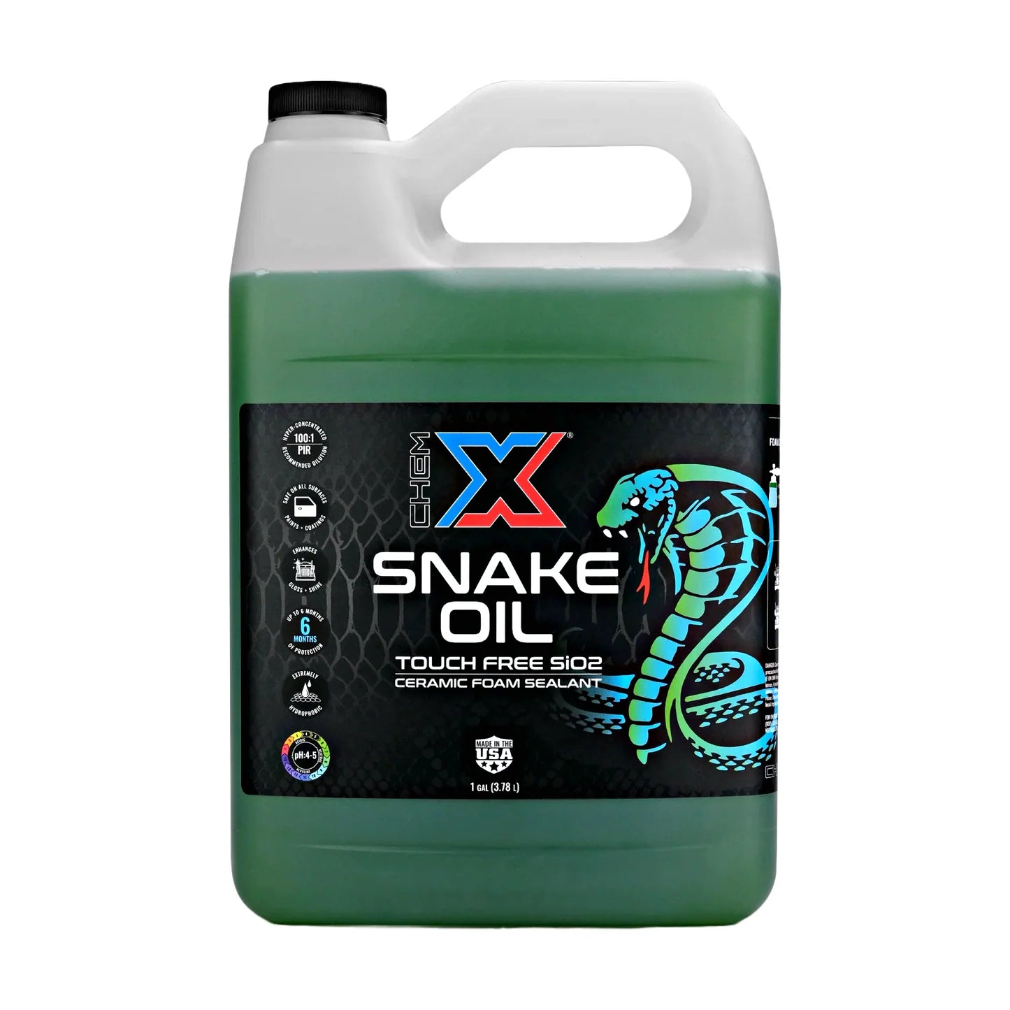 Chem-X Snake Oil: No-Touch Sio2 Ceramic Foam Sealant