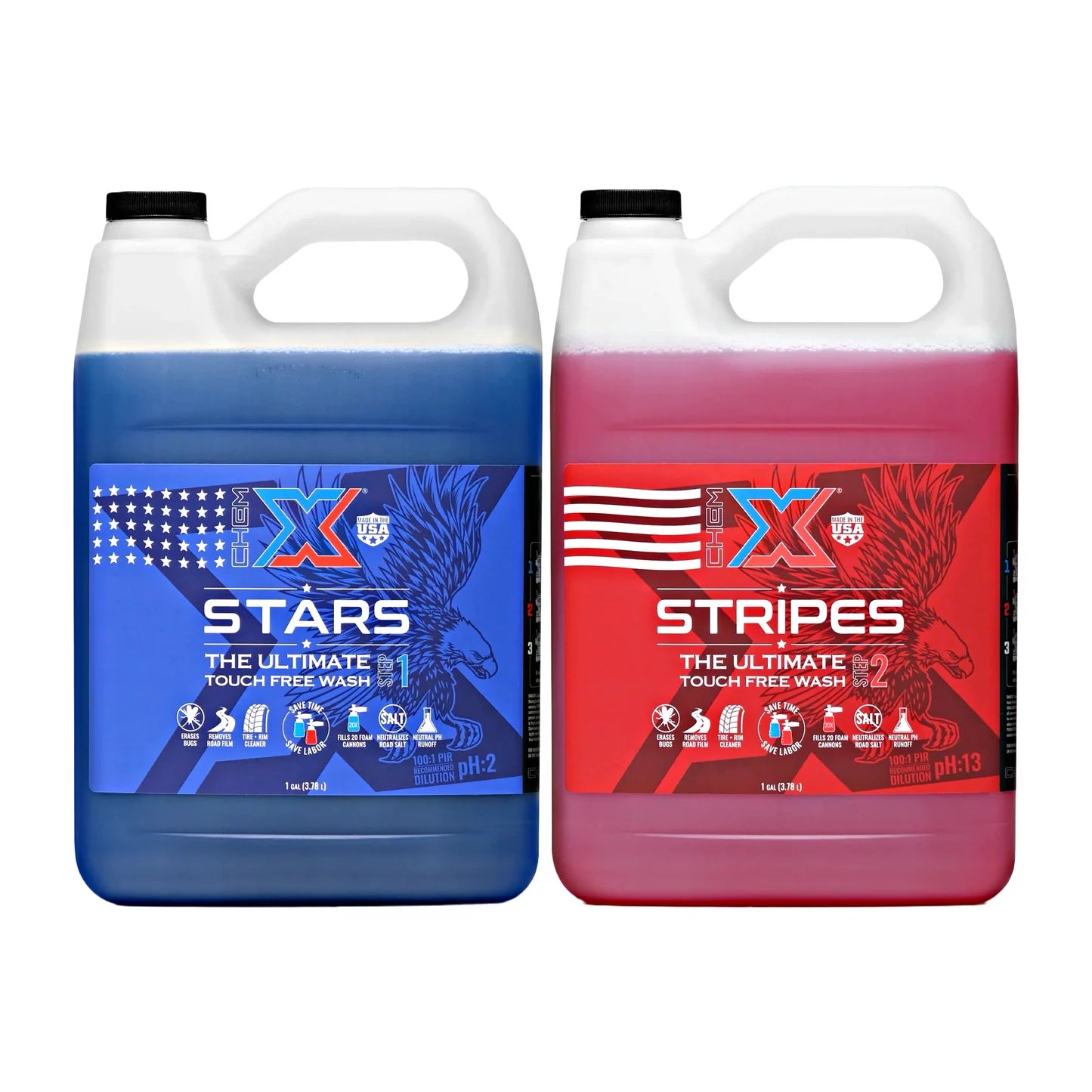 Chem-X Stars and Stripes: Touchless Vehicle Wash