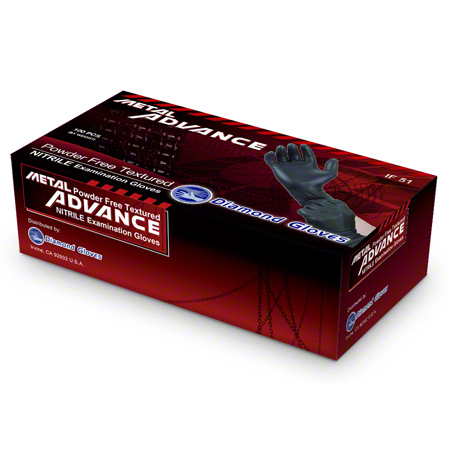 Black Advance Nitrile Gloves