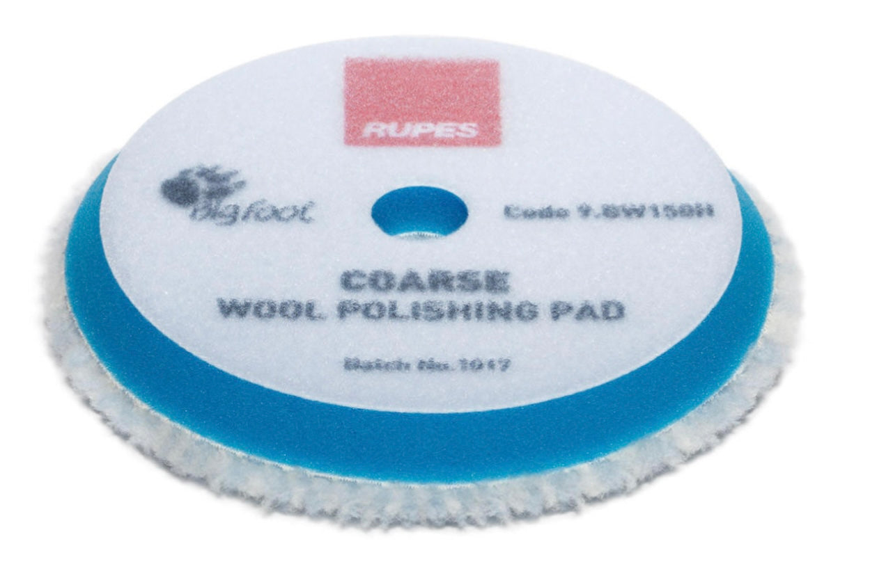 Rupes D-A Course Wool Polishing Pad 6in