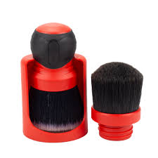 MAXSHINE Curved Grip XL Detailing Brush Ultra Soft Red